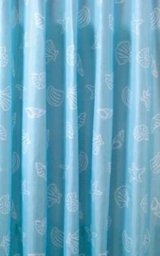 Aqualine polyester modrá mušle ZP006 180 x 200 cm Sapho
