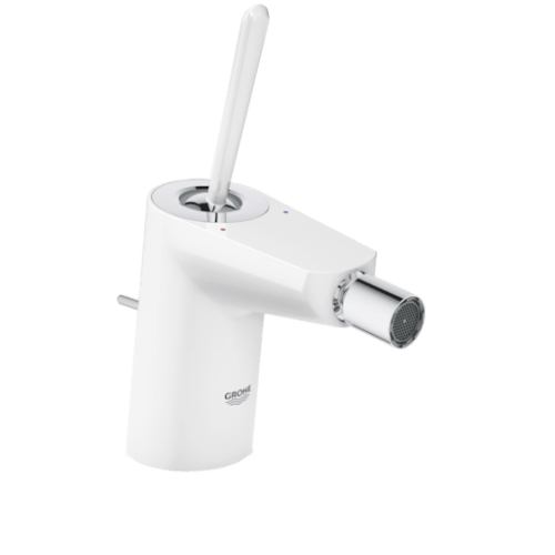Bidetová baterie Grohe Eurodisc Joy s výpustí Moon White / chrom 24036LS0 Grohe