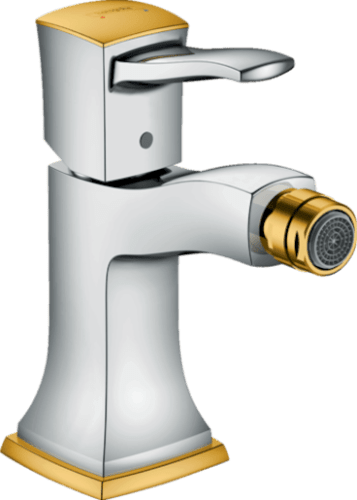 Bidetová baterie Hansgrohe Metropol Classic s výpustí chrom/vzhled zlata 31320090 Hansgrohe