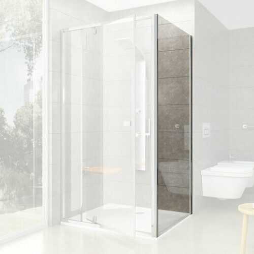 Boční zástěna ke sprchovým dveřím 90x190 cm Ravak Pivot chrom lesklý 90G70C00Z1 Ravak
