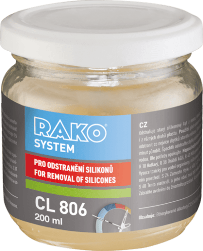 CL 806 odstranění silikon.zbytků 200 ml LBCL806 Rako