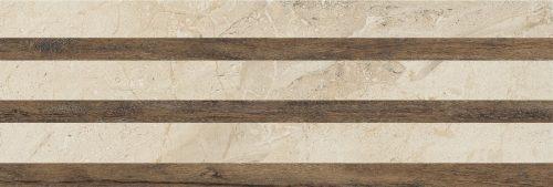 Dekor Fineza Adore ivory strips 20x60 cm mat DADORE26ST Fineza