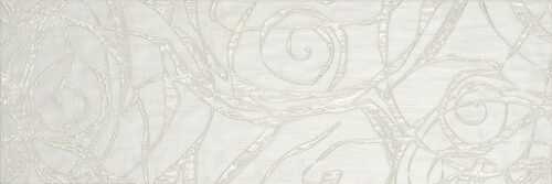 Dekor Fineza Metalic blanco 25x75 cm perleť DMETALICBL Fineza