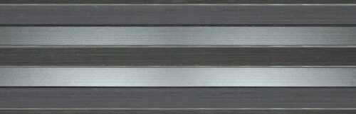 Dekor Fineza Selection tmavě šedá 20x60 cm lesk DSELECT26GR Fineza