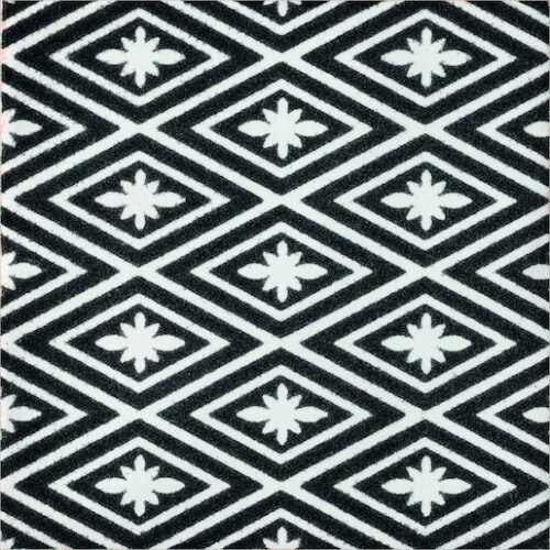 Dlažba Cir Key West black wave A 20x20 cm mat 1067664 Cir