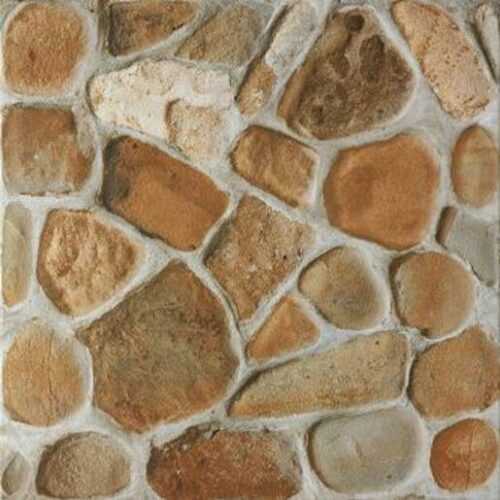 Dlažba Rako Pebbles červenohnědá 33x33 cm reliéfní DAR3B703.1 Rako