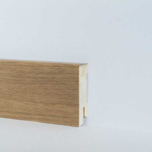 Dřevěná soklová lišta dub - lak 16x58 délka 2