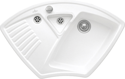 Dřez Villeroy & Boch Arena Corner bílá 672901R1 Villeroy & Boch