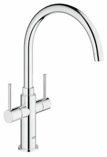 Dřezová baterie Grohe Ambi s otočným ramínkem chrom 30190000 Grohe