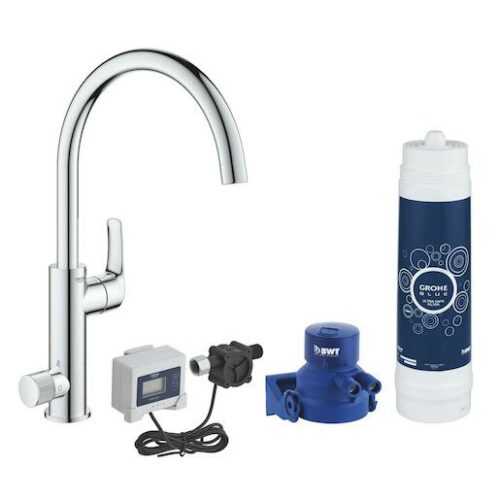 Dřezová baterie Grohe Blue Pure Eurosmart s filtrem chrom 30384000 Grohe