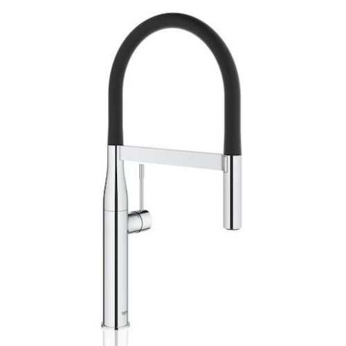 Dřezová baterie Grohe Essence New s vytahovací sprškou chrom 30294000 Grohe