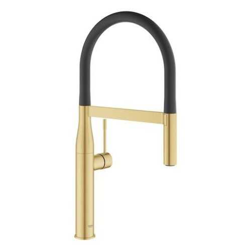 Dřezová baterie Grohe Essence se silikonovým ramínkem kartáčovaný Cool Sunrise 30294GN0 Grohe