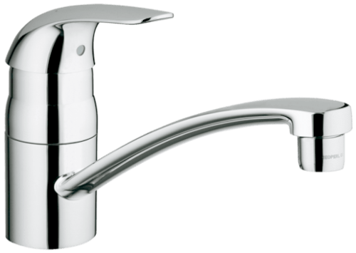 Dřezová baterie Grohe Euroeco s otočným raménkem chrom 32750000 Grohe