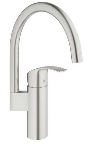 Dřezová baterie Grohe Eurosmart New s výpustí supersteel 33202DC2 Grohe