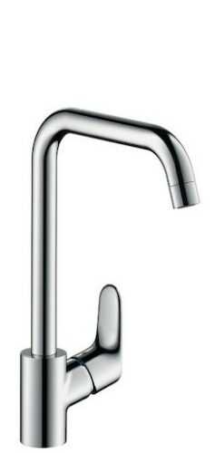 Dřezová baterie Hansgrohe Focus M41 s otočným raménkem chrom 31820000 Hansgrohe