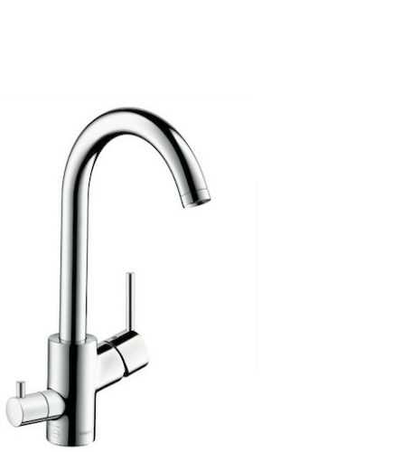 Dřezová baterie Hansgrohe Talis M52 s otočným raménkem chrom 14875000 Hansgrohe