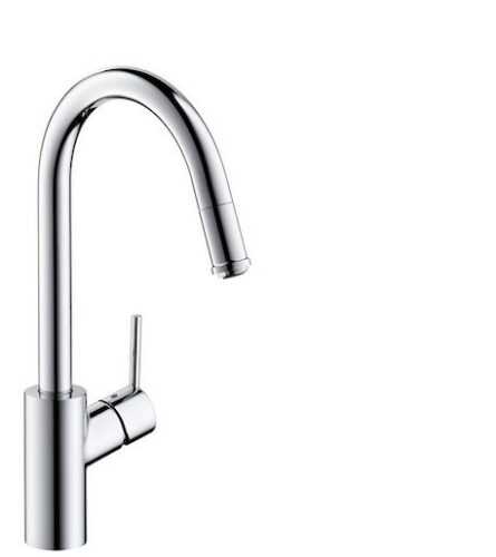 Dřezová baterie Hansgrohe Talis M52 s vytahovací sprškou chrom 14872000 Hansgrohe