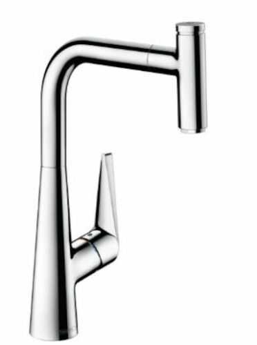 Dřezová baterie Hansgrohe Talis Select M51 s vytahovací sprškou chrom 72821000 Hansgrohe