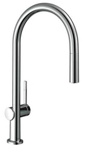 Dřezová baterie Hansgrohe Talis s vytahovací sprškou chrom 72803000 Hansgrohe