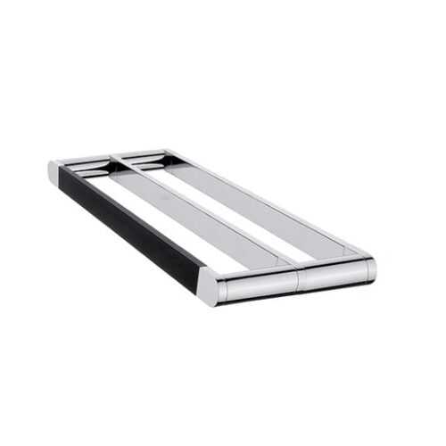 Držák ručníků Nimco Nava černá/chrom NA 28046D Nimco