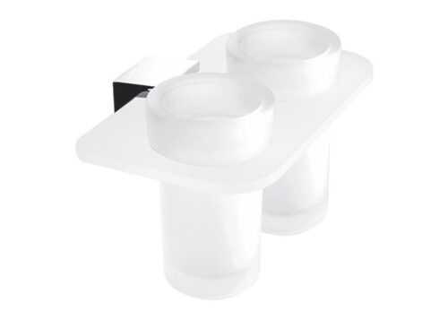 Držák skleniček Nimco Kibovčetně skleničky chrom KI X3-58DW-26 Nimco