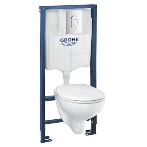 Grohe Rapid SL - Sada pro závěsné WC + klozet rimless a sedátko softclose 39418000 Grohe