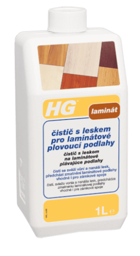 HG Čistič s leskem pro laminátové plovoucí podlahy 1l HGCLL HG