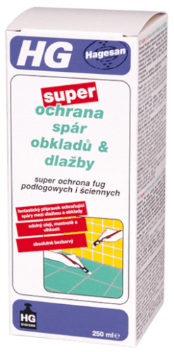 HG Ochrana spár obkladů a dlažby 250ml HGOS HG