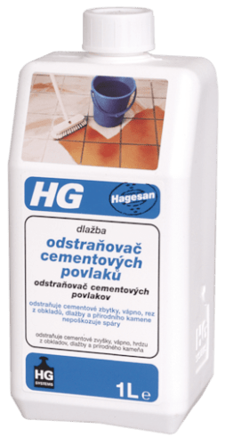 HG Odstraňovač cementových povlaků 1l HGOCP HG