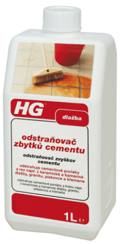 HG Odstraňovač zbytků cementu 1l HGOZC HG