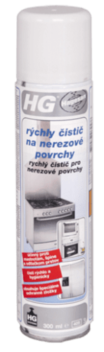 HG Rychlý čistič pro nerezové povrchy 300ml HGRCN HG