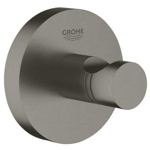 Háček Grohe Essentials kartáčovaný Hard Graphite 40364AL1 Grohe