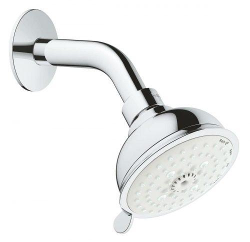 Hlavová sprcha Grohe TEMPESTA Rustic na stěnu včetně sprchového ramena chrom 26089001 Grohe