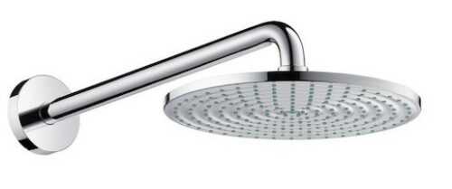 Hlavová sprcha Hansgrohe Raindance S na stěnu včetně sprchového ramena chrom 27461000 Hansgrohe
