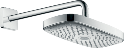Hlavová sprcha Hansgrohe Raindance Select E na stěnu včetně sprchového ramena bílá/chrom 26609400 Hansgrohe