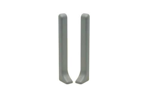 Koncovka k soklu hliník elox stříbrná