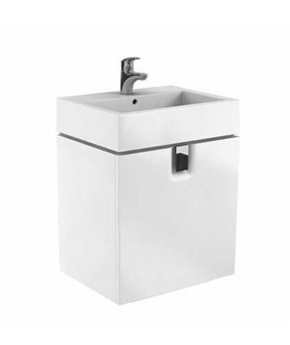 Koupelnová skříňka pod umyvadlo Kolo Twins 60x46x57 cm bílá lesk 89498000 Kolo
