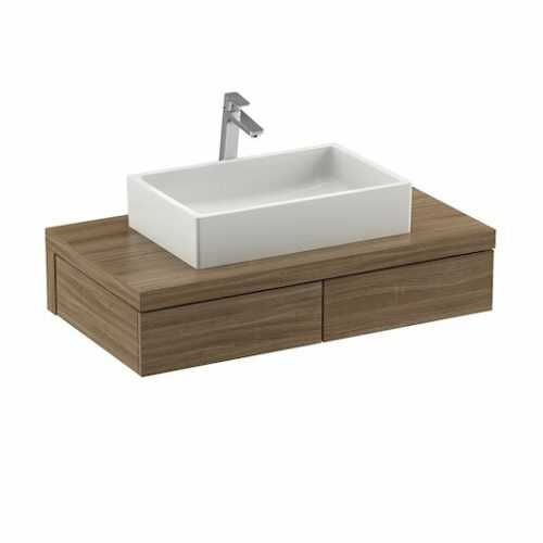 Koupelnová skříňka pod umyvadlo Ravak Formy 100x55 cm ořech X000001036 Ravak