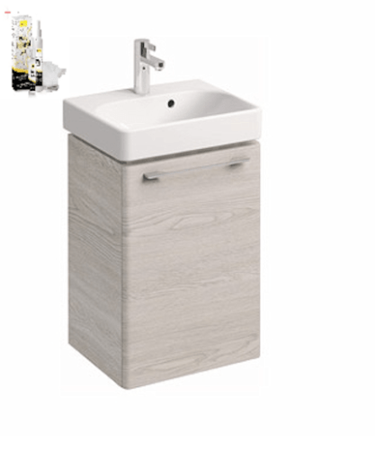Koupelnová skříňka s umyvadlem Kolo Kolo 45x71 cm jasan bělený SIKONKOT45JB Kolo