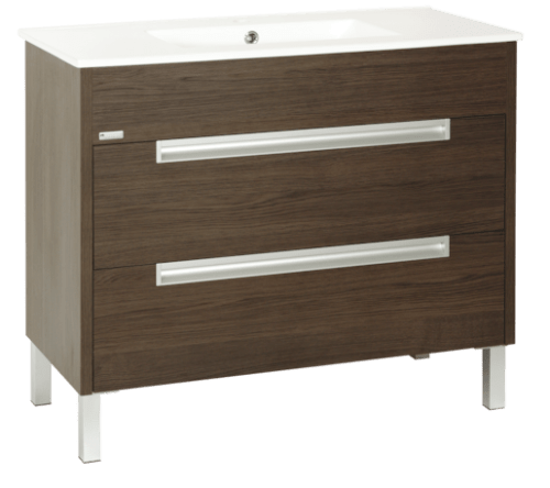 Koupelnová skříňka s umyvadlem Naturel Modena 100x46 cm dub šedý MODENA100DV Naturel