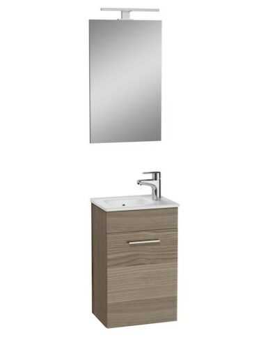 Koupelnová skříňka s umyvadlem zrcadlem a osvětlením Vitra Mia 39x61x28 cm cordoba MIASET40C Vitra