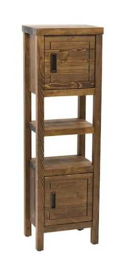 Koupelnová skříňka vysoká Naturel Country 40x130x30 cm palisandr COUNTRYV40LPPA Naturel