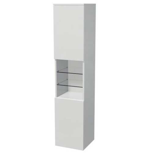 Koupelnová skříňka vysoká Naturel Ratio 35x162x35 cm bílá mat SV35OPLPU9016M Naturel