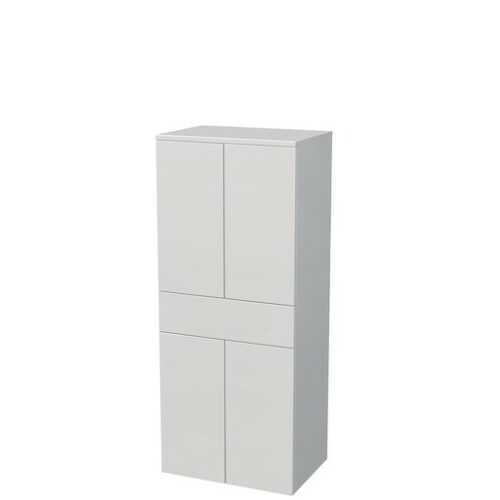 Koupelnová skříňka vysoká Naturel Ratio 50x122x35 cm bílá mat SS501Z4DPU9016M Naturel