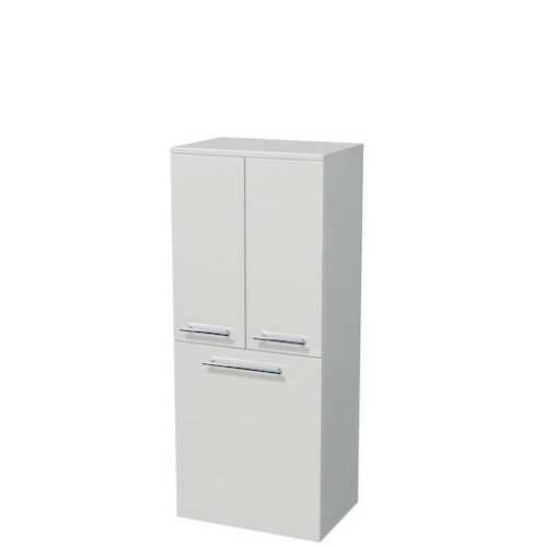 Koupelnová skříňka vysoká Naturel Ratio 50x122x35 cm bílá mat SS502DK9016M Naturel