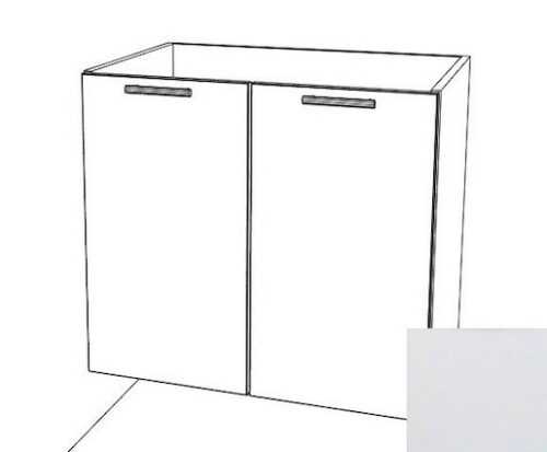 Kuchyňská skříňka dřezová spodní Naturel Gia 80 cm bílá mat BS8072BM Naturel
