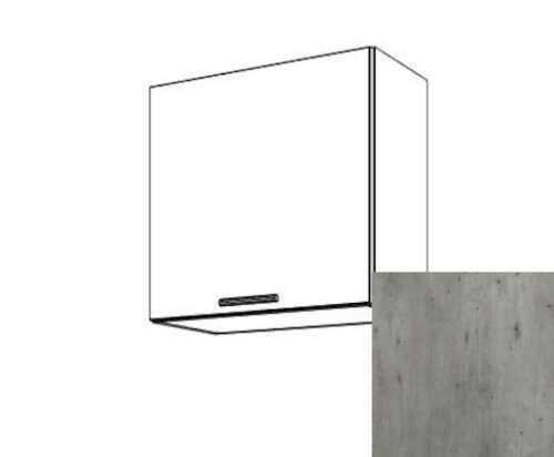Kuchyňská skříňka pro digestoř horní Naturel Gia 60 cm beton WCH6057BE Naturel
