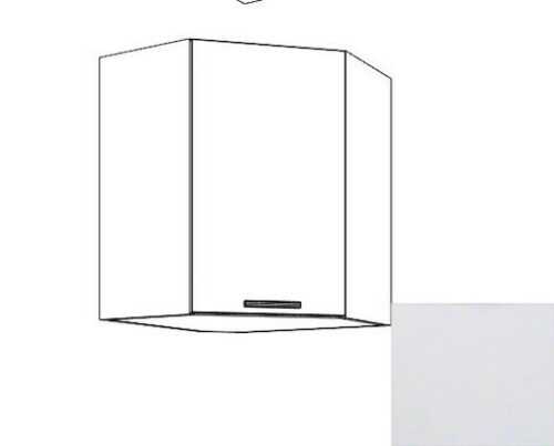 Kuchyňská skříňka rohová horní Naturel Gia 60 cm bílá mat WC606072BM Naturel