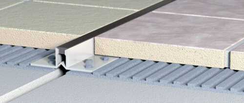 Lišta dilatační PVC tmavě hnědá 10/250 LD1025014 Profil-EU