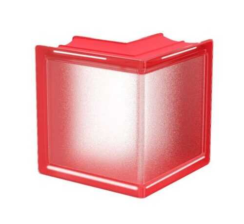 Luxfera Glassblocks MiniGlass červená 15x15x8 cm sklo MGSCORCHE Glassblocks